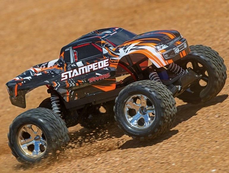 Traxxas Stampede 2WD 1:10 RTR KOMBO. batt & lader - KØREKLAR