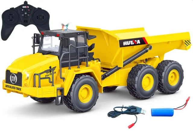 Volvo fjernstyret knækleds dumper - huina 1553