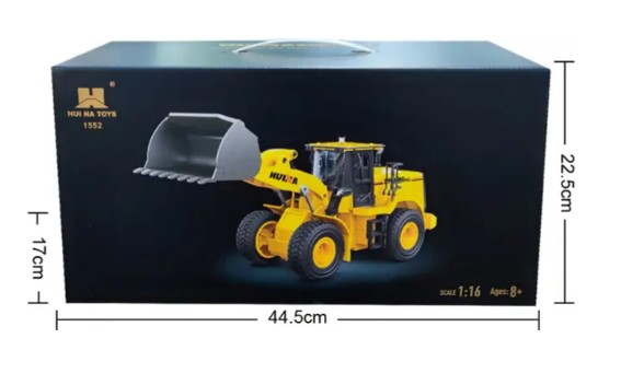 Fed fjernstyret frontlæsser 1:16