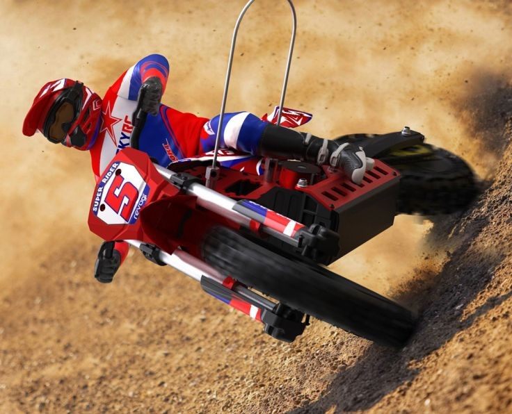 SR5 Super Rider Dirt Bike 1/4 RTR - RC crosser