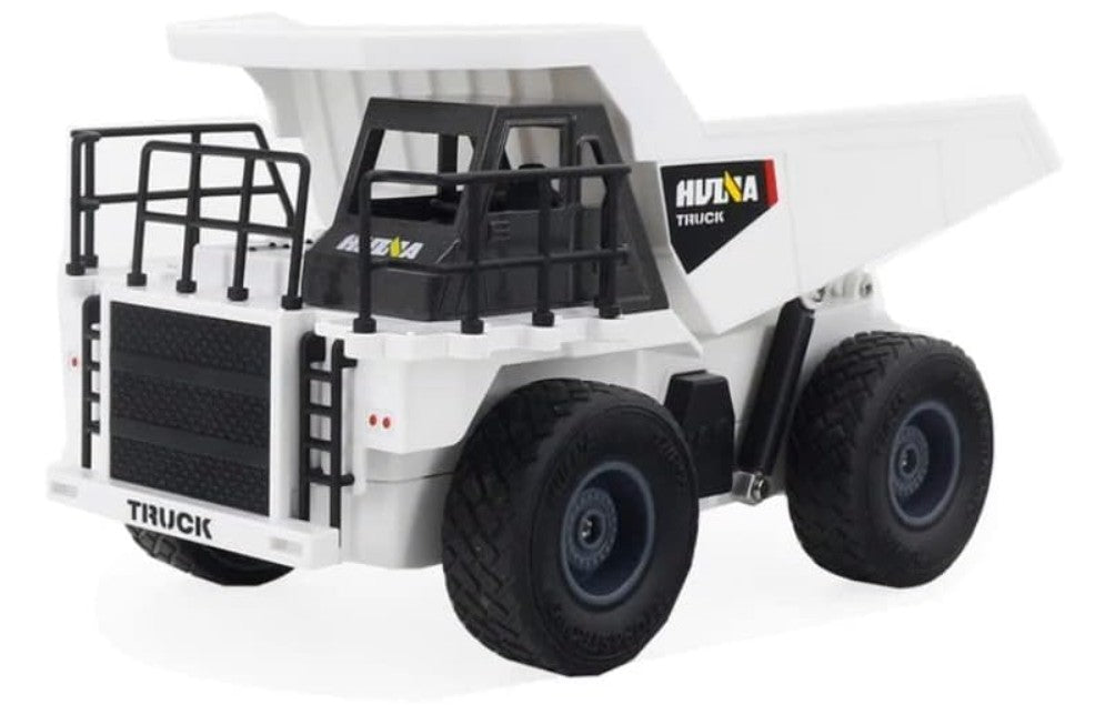 Fjernstyret sæt med gravemaskine og læsser