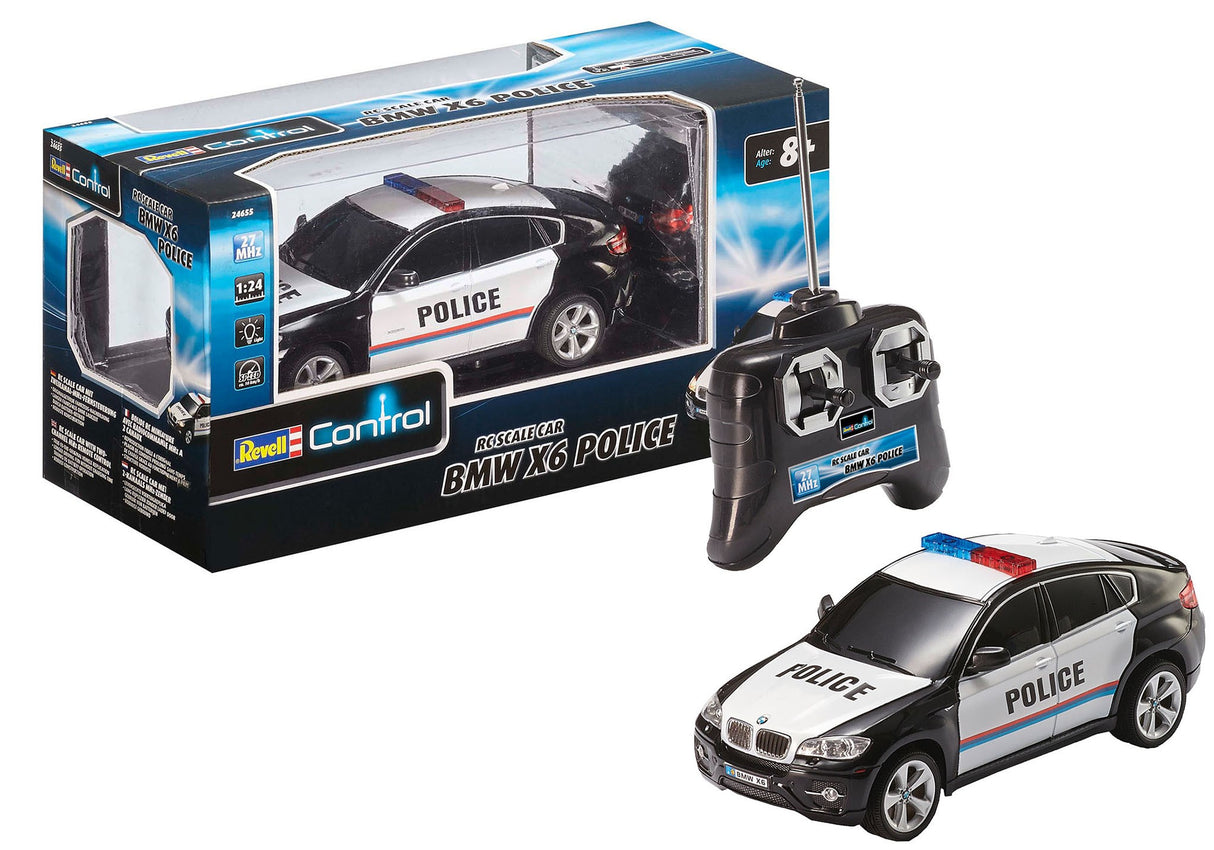 BMW X6 Police 1:24
