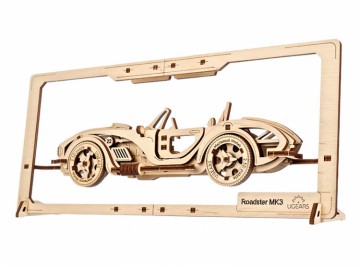 Ugears Roadster MK3 2.5D Puzzle