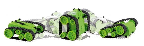 Mega Traxx - Fjernstyret bil med 360 graders larvefødder