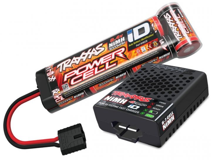 Slash 2WD 1/10 RTR TQ Blue Clipless USB - With Battery/Charger