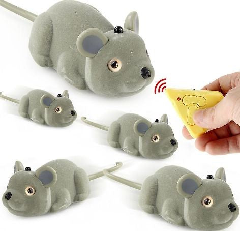 Batteridrevet mus - sjovt legetøj