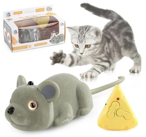 Batteridrevet mus - sjovt legetøj