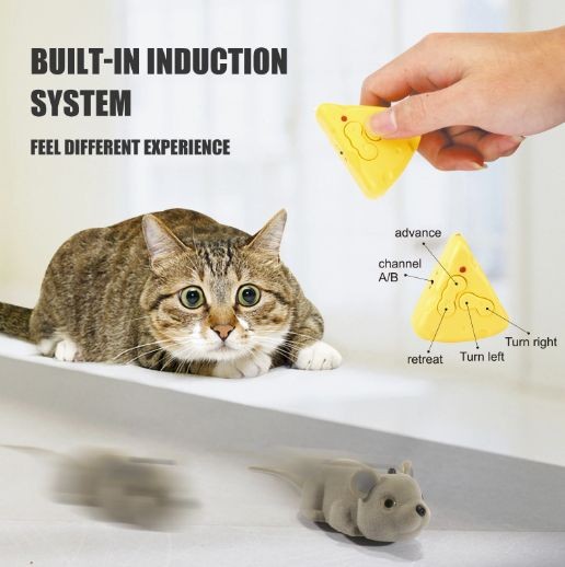 Batteridrevet mus - sjovt legetøj