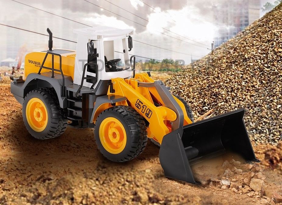 Flot fjernstyret læsser med lyd og lys 1:20