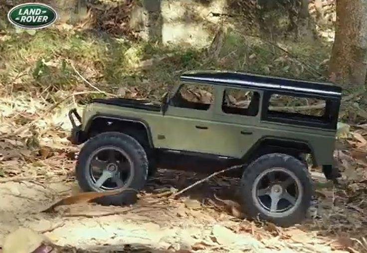 Land Rover Defender Truck D110 - fjernstyret offroader