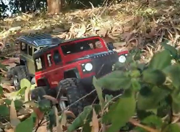 Land Rover Defender Truck D110 - fjernstyret offroader