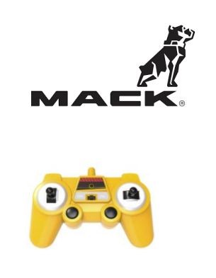 Fjernstyret Mack Dump Truck med lys