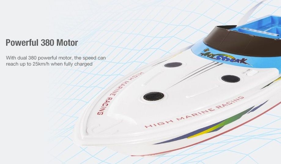 HengLong fjernstyret speedbåd 3827