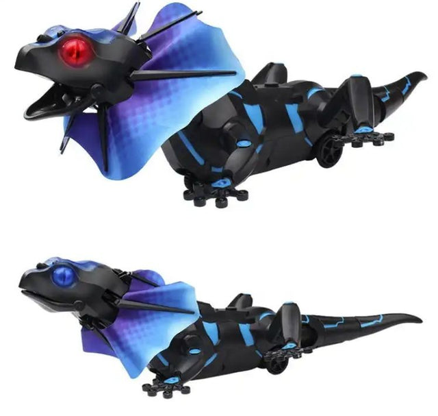 Fjernstyret firben med sensor og baskende vinger