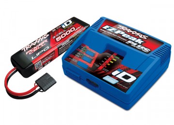 Traxxas 2970G-3S Charger EZ-Peak Plus 4A och 3S 5000mAh Battery Combo