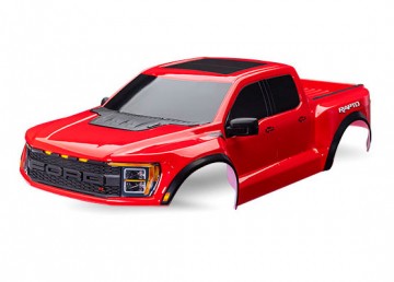 Traxxas 10112-RED Body Ford Raptor R Complete Red