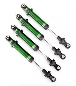 Traxxas 8160-GRN Shocks GTS Green (4) (Use with Lift Kit #8140R) TRX-4