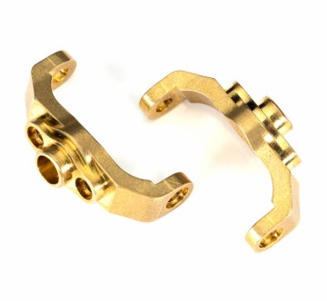 Traxxas 9733 Caster Blocks Brass L+R (2) TRX-4M