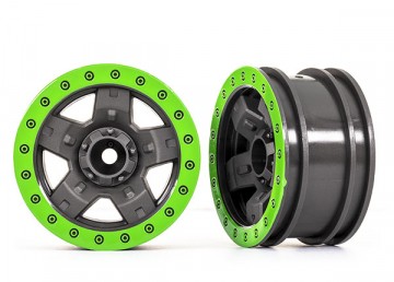 Traxxas 8180-GRN Wheels TRX-4 Sport 2.2" Green (2)
