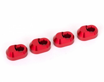 Traxxas 7743-RED Suspension Pin Retainer Alu Red (4) X-Maxx, XRT