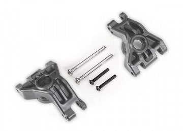 Traxxas 9050-GRAY Stub Axle Carriers Rear EHD (Pair) Gray