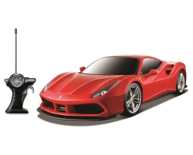 Fjernstyret Ferrari 488 GTB R/C 1:24