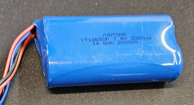 7,4V 2000mAh LiPo batteri Tamiya stik