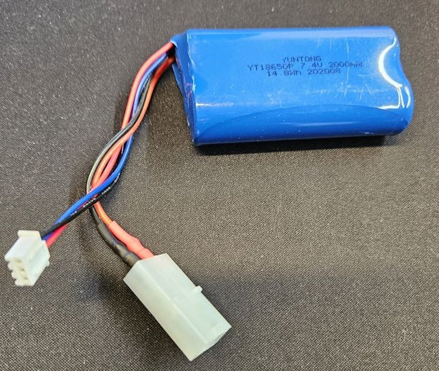 7,4V 2000mAh LiPo batteri Tamiya stik