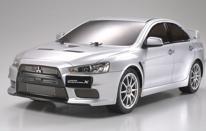 Tamiya Mitsubishi Lancer Evo X – Byggesæt med ESC