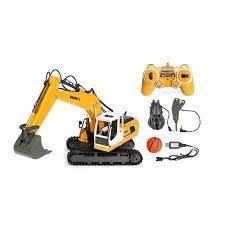 Gravemaskine med 3 slags tilbehør