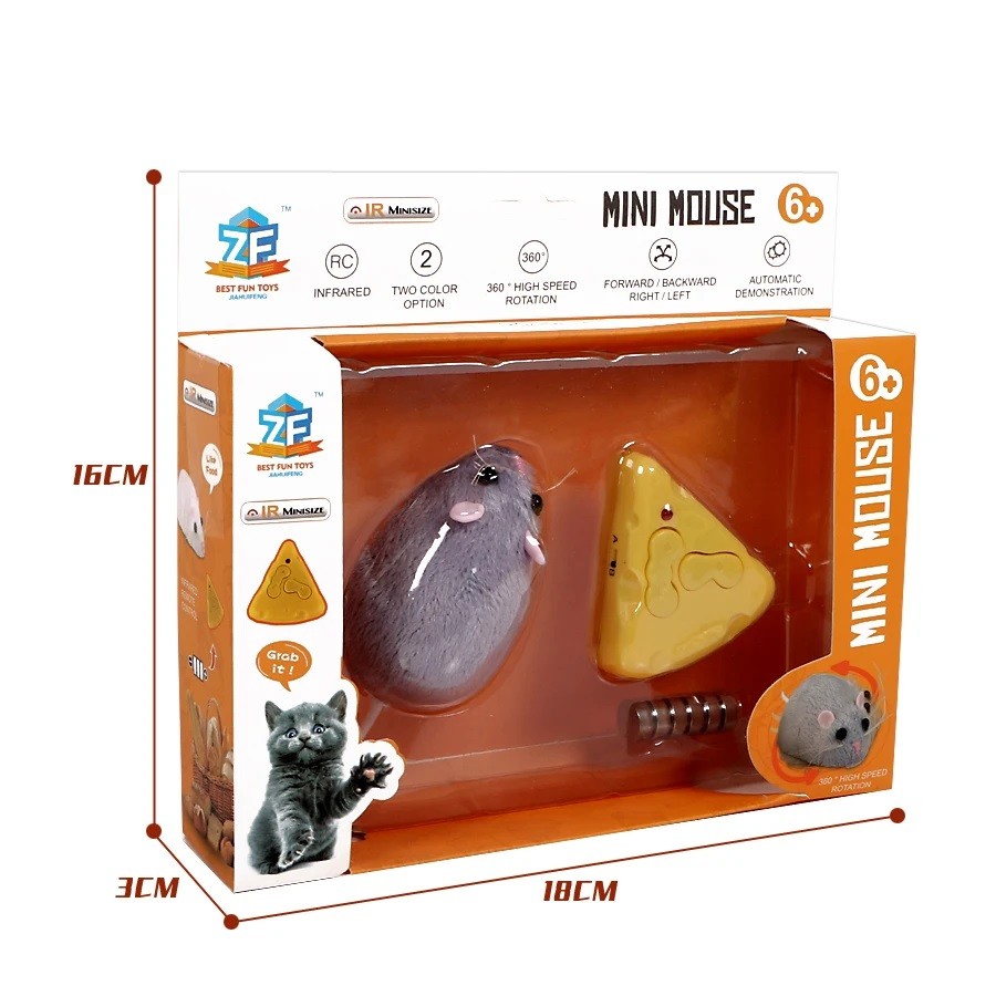 Batteridrevet mus - sjovt legetøj