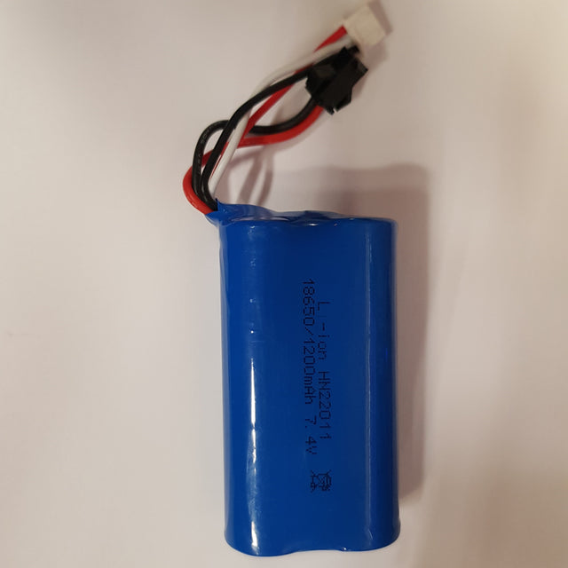 7,4v Li-ion 1200mah batteri - Molex stik