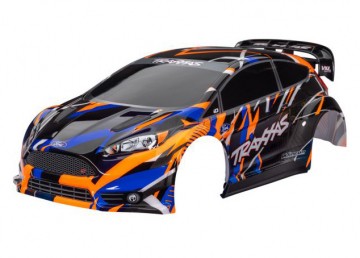 Traxxas 7427-ORNG Body Ford Fiesta ST Rally VXL Orange