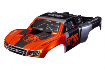 Traxxas 6849-FOX Body Slash 2WD/4x4 (Clipless) Complete Fox