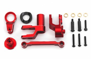 Traxxas 10246-RED Steering Bellcranks Set Alu Red Maxx Slash