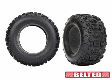 Traxxas 9571 Tires Sledgehammer Belted 3.8'' (2)
