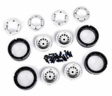 Traxxas 9881-SLVR Wheels Aluminium Beadlock Silver 1.0" (2)