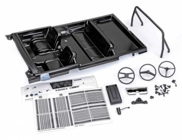 Traxxas 9114-BLK Interior Chevy Blazer '69-72 Black