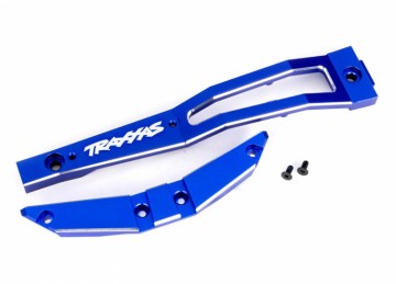 Traxxas 10221-BLUE Chassis Brace Front Alu Blue Maxx Slash