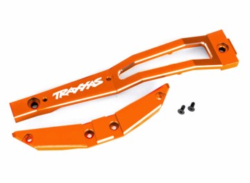 Traxxas 10221-ORNG Chassis Brace Front Alu Orange Maxx Slash