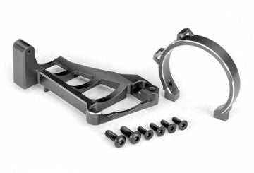 Traxxas 10262-GRAY Motor Mounts Front & Rear Set Alu Gray Maxx Slash