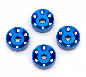 Traxxas 10257-BLUE Wheel Washers Alu Blue (4) Maxx Slash