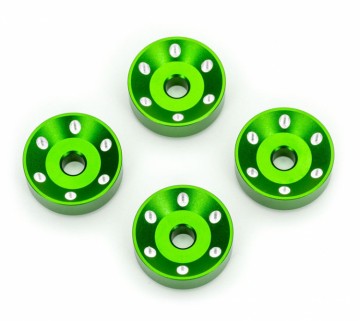 Traxxas 10257-GRN Wheel Washers Alu GRN (4) Maxx Slash