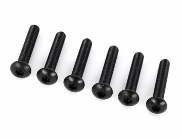 Traxxas 2455 Screws M4x24 Button-head Hex Socket (6)