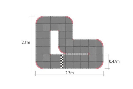 Kyosho Mini-Z Grand Prix Circuit 30 Short (48 Mats - 30x30)