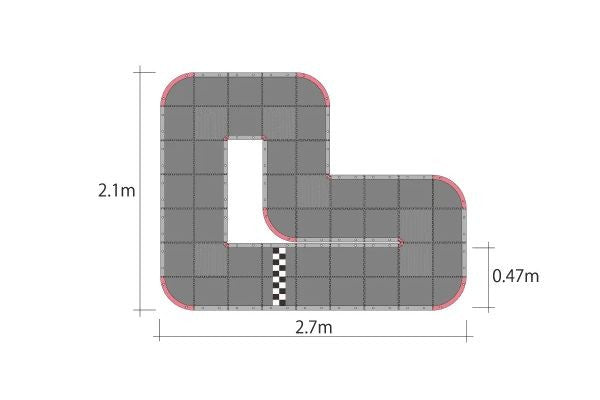 Kyosho Mini-Z Grand Prix Circuit 30 Short (48 Mats - 30x30)