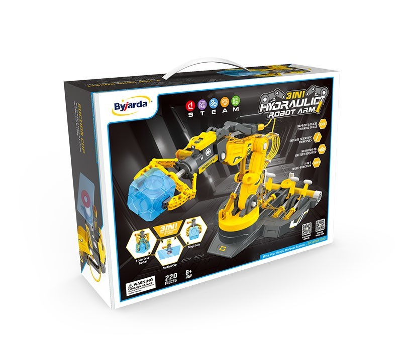 3 IN 1 HYDRAULISK ROBOT ARM