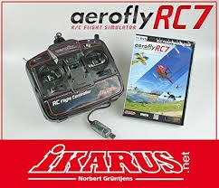 Aerofly RC7 DVD med RC-Flightcontroller