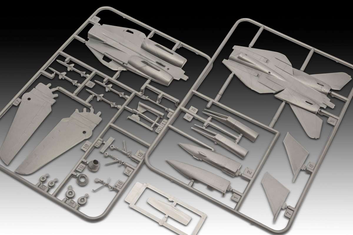Model Set Grumman F-14A Tomcat 1:144