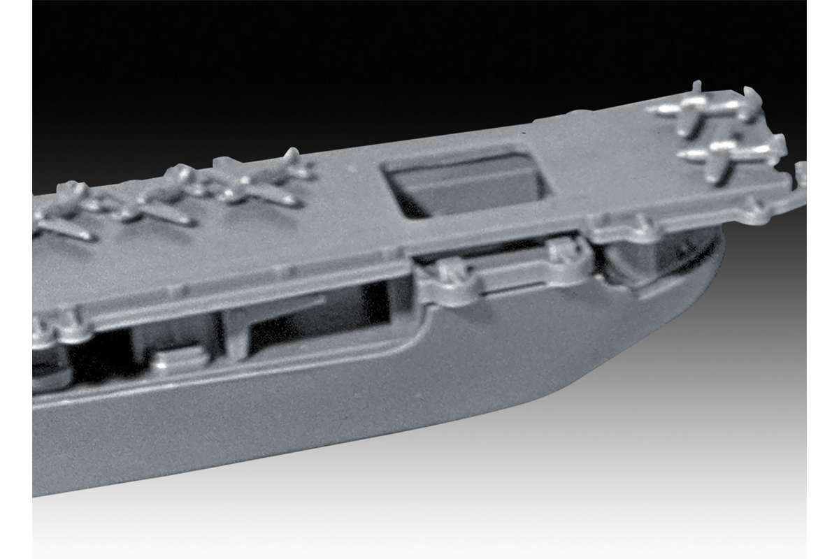 Model Set USS Enterprise CV-6 1:1200
